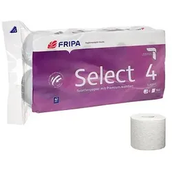 FRIPA Toilettenpapier Select 4-lagig, 8 Rollen