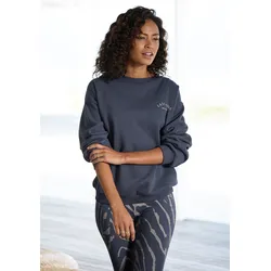 Sweatshirt, mit weiten Ärmeln, Loungewear, Gr. 40/42, anthrazit, , 70974359-40