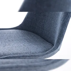 CLP Pegleg Stoff Square 4 St. blau/natura