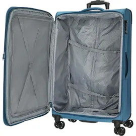 d & n Travel Line 6404 4-Rollen L 78 cm / 100 l  petrol