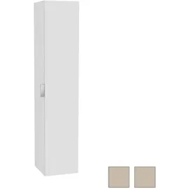Keuco Edition 11 Hochschrank 35 x 170 x 37 cm Cashmere/Glas Cashmere satiniert