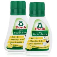 2x Frosch Citrus Fleck-Entferner 75 ml - Flecklösend mit Zitrone