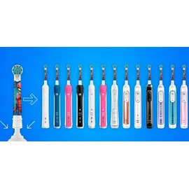 Oral-B Pro Kids Ersatzkopf + 3 Spiderman