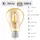 EGLO LED-Birnenform 4W E27 350 lm warmweiß 1 St.