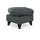sit&more Stauraumhocker Mellum 58 x 48 x 58 cm Polyester Grau