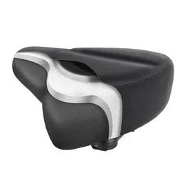 Sachsenrad Fahrradsattel Universal 280 mm x 270 mm Schwarz