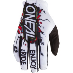 Oneal Matrix Villain 2 Jugend Motocross Handschuhe, weiss, Größe XS