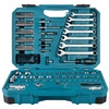 Makita Werkzeugset Handwerkzeugset E-06616 - 120-tlg. - inkl. Koffer - blau/schwarz blau|schwarz