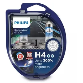 Philips RacingVision GT200 H4 60/55W 2er-Pack 12342RGTS2