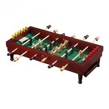 Philos 3230 - Mini Kicker, Tischkicker, Fußball-Kicker, Holz, 27x23x7cm