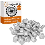 Preiswert & Gut Radschraube M12x1,5 konisch Kugel 20 Stück