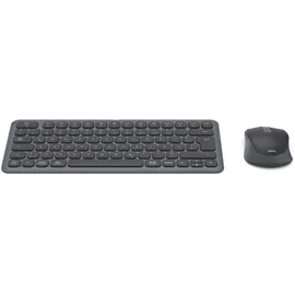 Hama Tastatur Maus Set kabellos (Multi Device Tastatur und Maus mit Bluetooth/Funk für PC, Smartphone, Tablet, klein, mit Batterien, leise Scissortasten, Multimedia Tasten, deutsches QWERTZ-Layout)