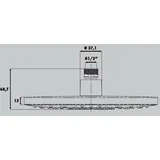Primaster Kopfbrause Bianco II Ø 23 cm