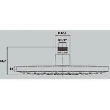 Primaster Kopfbrause Bianco II Ø 23 cm