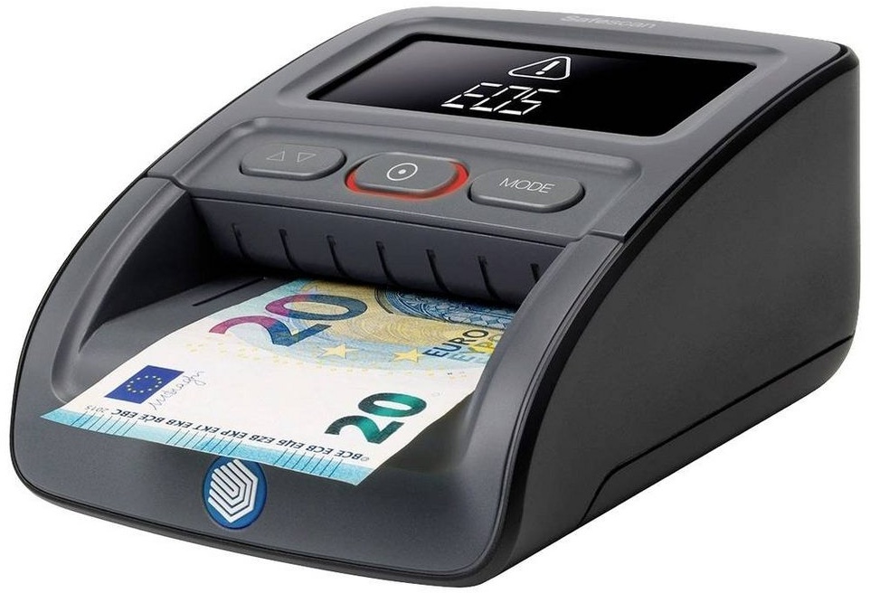 SAFESCAN Geldscheinprüfgerät 155-S G2 Falschgeld-Prüfgerä, Wertzähler / Additionsfunktion, für Banknoten, Update-fähig