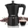 Yabano Espressokocher 300 ml 6 Tassen Schwarz