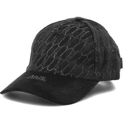 Schwarze Cap Mit Visier Anekke Für Frauen, universal
