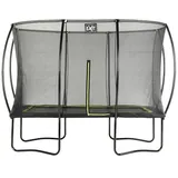EXIT TOYS Silhouette rechteckig 214 x 305 cm inkl. Sicherheitsnetz schwarz