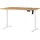 Germania Germania-Werke Schreibtisch höhenverstellbar, (elektrisch) 120 cm weiß, 120x119x80 cm