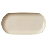 studio round Servierplatte North in Matte white/Matte sand | Gr.: onesize