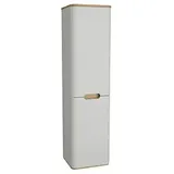 Vitra Sento Hochschrank 66022 40x35x157,5cm, Türanschlag links, hellgrau matt, Dekor