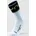 Fahrradsocken Herren W030 white-black 45-47