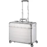 ALUMAXX Pandora 4-Rollen Cabin 35 cm / 36 l silber matt