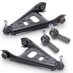 Bestprice 2x Querlenker + 2x Spurstangenkopf für Smart