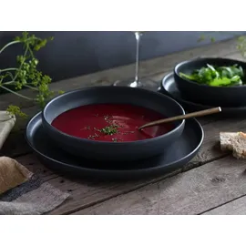 CreaTable Serie Uno Black Tafelservice 8-tlg. schwarz