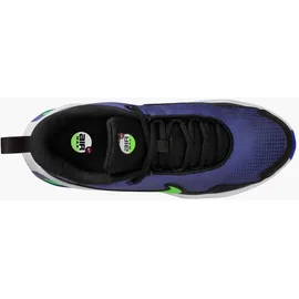 Nike SPORTSWEAR "Air Max Nova (GS)", Jungen, Gr. 38,5, blau (racer blau, grün strike, schwarz, weiß), Synthetik, Textil, Schuhe Sneaker, für Jugendliche