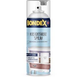 Bondex Kreidefarbe Spray 400 ml kreativ weiß