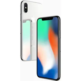 Apple iPhone X 256 GB Silber