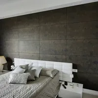 Decosa Wandpaneel Betonoptik anthrazit 2 St. 50 x 50