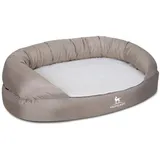 Knuffelwuff Hundebett Jessy XXXL 155 x 105 cm Beige