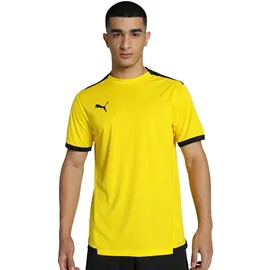Puma Teamliga Jersey Shirt, Cyber Yellow-puma Black, L