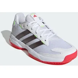 adidas Stabil Junior White/Aurora Met./Semi Lucid Red 35