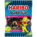 fruchtsaft-fruchtgummi Haribo Dunkle Tüte veggie Mischung Lakritz Teilweise Fruchtgummi 175g