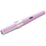 Pelikan Füller Pelikano structure für Linkshänder, Pink, Feder L, 824552