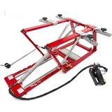 HBM 2500 Kg. Polierbrücke, Autobrücke, Reifenbrücke, Verstellbar, Extra Niedrig