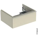 Geberit Waschtischunterschrank 1 Schublade 59,2 x 24,7 x 47,6 cm Sandgrau