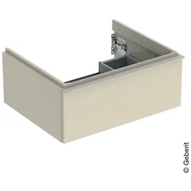 Geberit Waschtischunterschrank 1 Schublade 59,2 x 24,7 x 47,6 cm Sandgrau