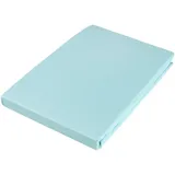 Estella Spannbettlaken Zwirnjersey 6900 90 x 200 - 120 x 220 cm azur