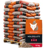 HEIZFUXX® Holzpellets RED 6mm ENplusA1 - 975kg (65 x 15kg) - Hartholz