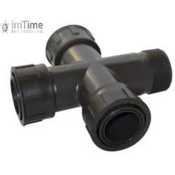 PVC Verschraubung X-Stück 1'' Adapter Überwurf