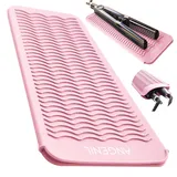 mobutofu Hitzebeständige Lockenstab, Glätteisen und Haarstyling Reisen Haartools Reisetasche