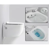 Impex-bad Taharet Dusch WC inkl. Armatur und Soft-Close Sitz