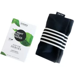 I WANT YOU NAKED Soap To Go Jack mit Soap For Heroes Duschseife