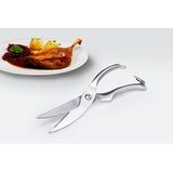 Gsd HAUSHALTSGERÄTE Geflügelschere formschön, ideal für Nutzung an Tisch und Tafel, Edelstahl