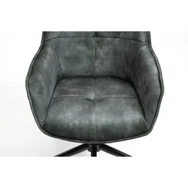 Wolfmöbel SEBA Office Stuhl Watson anthrazit - Grün