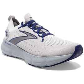 Brooks Glycerin StealthFit 20 Herren oyster/alloy/blue depths 45,5